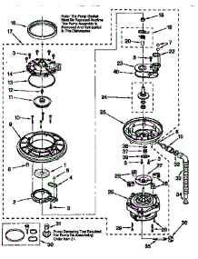 Pump And Motor parts for Kenmore Dishwasher 665.15835790 (66515835790, 665 15835790) from AppliancePartsPros.com
