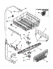 Upper Dishrack And Water Feed