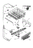 Upper Dishrack And Water Feed