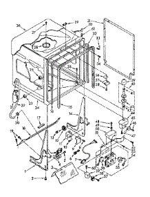 Tub And Rapid Advance Timer Parts parts for Kenmore Dishwasher 665.1586580 (6651586580, 665 1586580) from AppliancePartsPros.com