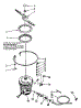 Heater, Pump And Lower Sprayarm