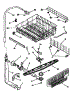 Upper Dishrack And Water Feed
