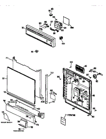 Dishwasher parts for Kenmore Dishwasher 363.1404894 (3631404894, 363 1404894) from AppliancePartsPros.com