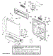 Escutcheon & Door Assembly