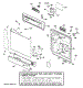 Escutcheon & Door Assembly
