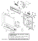 Escutcheon & Door Assembly