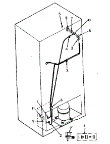 Ice Maker Installation Parts parts for Kenmore Refrigerator 253.8351711 (2538351711, 253 8351711) from AppliancePartsPros.com