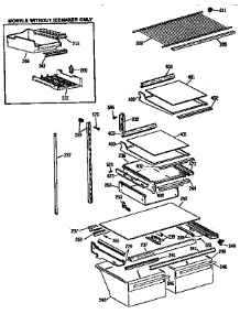 Shelf Parts parts for Kenmore Refrigerator 363.9671785 (3639671785, 363 9671785) from AppliancePartsPros.com