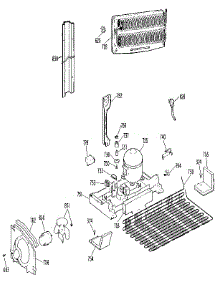 Unit parts for Kenmore Refrigerator 363.9701481 (3639701481, 363 9701481) from AppliancePartsPros.com