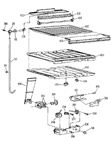 Compartment Separator parts for Kenmore Refrigerator 363.9701583 (3639701583, 363 9701583) from AppliancePartsPros.com