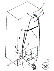 Ice Maker Installation parts for Kenmore Refrigerator 253.9308760 (2539308760, 253 9308760) from AppliancePartsPros.com