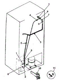 Ice Maker Installation parts for Kenmore Refrigerator 253.9308791 (2539308791, 253 9308791) from AppliancePartsPros.com