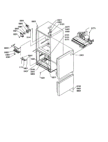 Controls And Light Covers parts for Kenmore Refrigerator 596.79279991 (59679279991, 596 79279991) from AppliancePartsPros.com