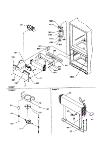 Evaporator And Freezer Control parts for Kenmore Refrigerator 596.79279992 (59679279992, 596 79279992) from AppliancePartsPros.com