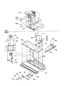 Machine Compartment parts for Kenmore Refrigerator 596.79279993 (59679279993, 596 79279993) from AppliancePartsPros.com