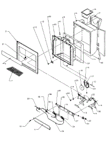 Ice And Water Cavity parts for Kenmore Refrigerator 596.8590981 (5968590981, 596 8590981) from AppliancePartsPros.com
