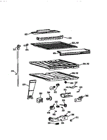 Compartment Separator parts for Kenmore Refrigerator 363.9651584 (3639651584, 363 9651584) from AppliancePartsPros.com