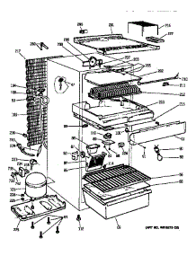 Unit Parts parts for Kenmore Refrigerator 363.9652202 (3639652202, 363 9652202) from AppliancePartsPros.com