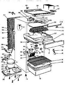 Unit Parts parts for Kenmore Refrigerator 363.9652212 (3639652212, 363 9652212) from AppliancePartsPros.com