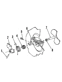 Detergent Cup Details parts for Kenmore Dishwasher 587.1403880 (5871403880, 587 1403880) from AppliancePartsPros.com
