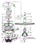 Motor, Heater, And Spray Arm Details