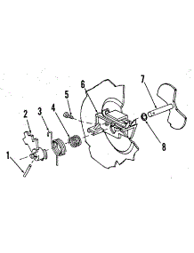 Detergent Cup Details parts for Kenmore Dishwasher 587.1406080 (5871406080, 587 1406080) from AppliancePartsPros.com