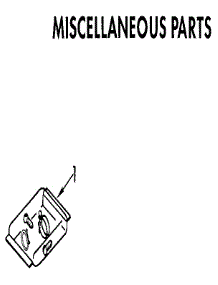 Miscellaneous parts for Kenmore Dishwasher 665.1691592 (6651691592, 665 1691592) from AppliancePartsPros.com