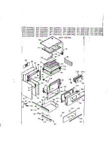 Body Section parts for Kenmore Range 647.6367560 (6476367560, 647 6367560) from AppliancePartsPros.com