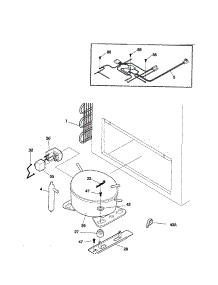 System parts for Kenmore Freezer 253.9185212 (2539185212, 253 9185212) from AppliancePartsPros.com