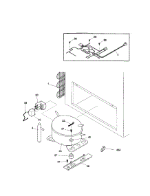 System parts for Kenmore Freezer 253.9185213 (2539185213, 253 9185213) from AppliancePartsPros.com