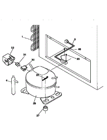 System parts for Kenmore Freezer 253.9187110 (2539187110, 253 9187110) from AppliancePartsPros.com