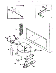 System parts for Kenmore Freezer 253.9188211 (2539188211, 253 9188211) from AppliancePartsPros.com