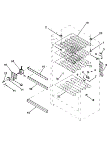 Liner parts for Kenmore Freezer 253.9200181 (2539200181, 253 9200181) from AppliancePartsPros.com