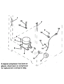 Unit parts for Kenmore Freezer 253.9203210 (2539203210, 253 9203210) from AppliancePartsPros.com