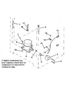 Unit parts for Kenmore Freezer 253.9206210 (2539206210, 253 9206210) from AppliancePartsPros.com