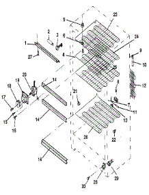 Liner parts for Kenmore Freezer 253.9206311 (2539206311, 253 9206311) from AppliancePartsPros.com