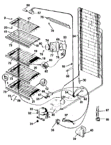 Liner parts for Kenmore Freezer 253.9206312 (2539206312, 253 9206312) from AppliancePartsPros.com