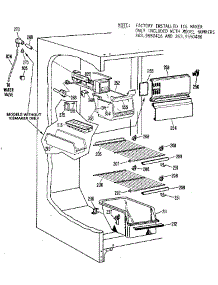Freezer Section parts for Kenmore Refrigerator 363.9450416 (3639450416, 363 9450416) from AppliancePartsPros.com