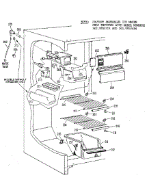 Freezer Section parts for Kenmore Refrigerator 363.9450484 (3639450484, 363 9450484) from AppliancePartsPros.com