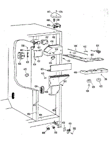 Fresh Food Section parts for Kenmore Refrigerator 363.9452514 (3639452514, 363 9452514) from AppliancePartsPros.com