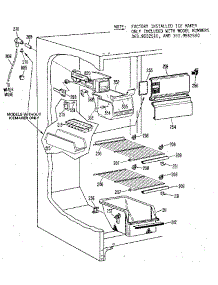 Freezer Section parts for Kenmore Refrigerator 363.9452580 (3639452580, 363 9452580) from AppliancePartsPros.com