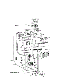 Fresh Food Section parts for Kenmore Refrigerator 363.9557884 (3639557884, 363 9557884) from AppliancePartsPros.com