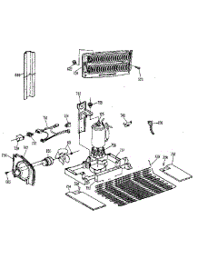 Unit parts for Kenmore Refrigerator 363.9601480 (3639601480, 363 9601480) from AppliancePartsPros.com