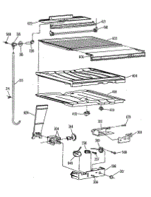Compartment Separator parts for Kenmore Refrigerator 363.9601782 (3639601782, 363 9601782) from AppliancePartsPros.com