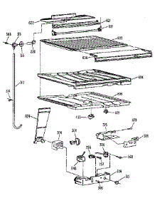 Compartment Separator parts for Kenmore Refrigerator 363.9601785 (3639601785, 363 9601785) from AppliancePartsPros.com