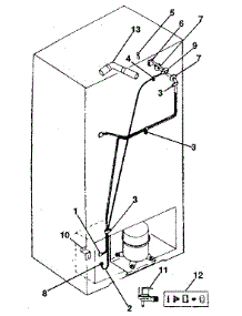 Ice Maker Installation parts for Kenmore Refrigerator 253.8704011 (2538704011, 253 8704011) from AppliancePartsPros.com