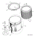 Tub, Basket & Agitator