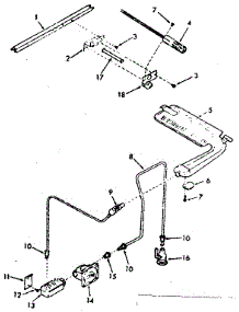 Burner Section parts for Kenmore Range 278.3248231 (2783248231, 278 3248231) from AppliancePartsPros.com