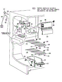 Freezer Section parts for Kenmore Refrigerator 363.8500484 (3638500484, 363 8500484) from AppliancePartsPros.com