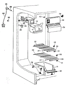 Freezer Section parts for Kenmore Refrigerator 363.8580611 (3638580611, 363 8580611) from AppliancePartsPros.com